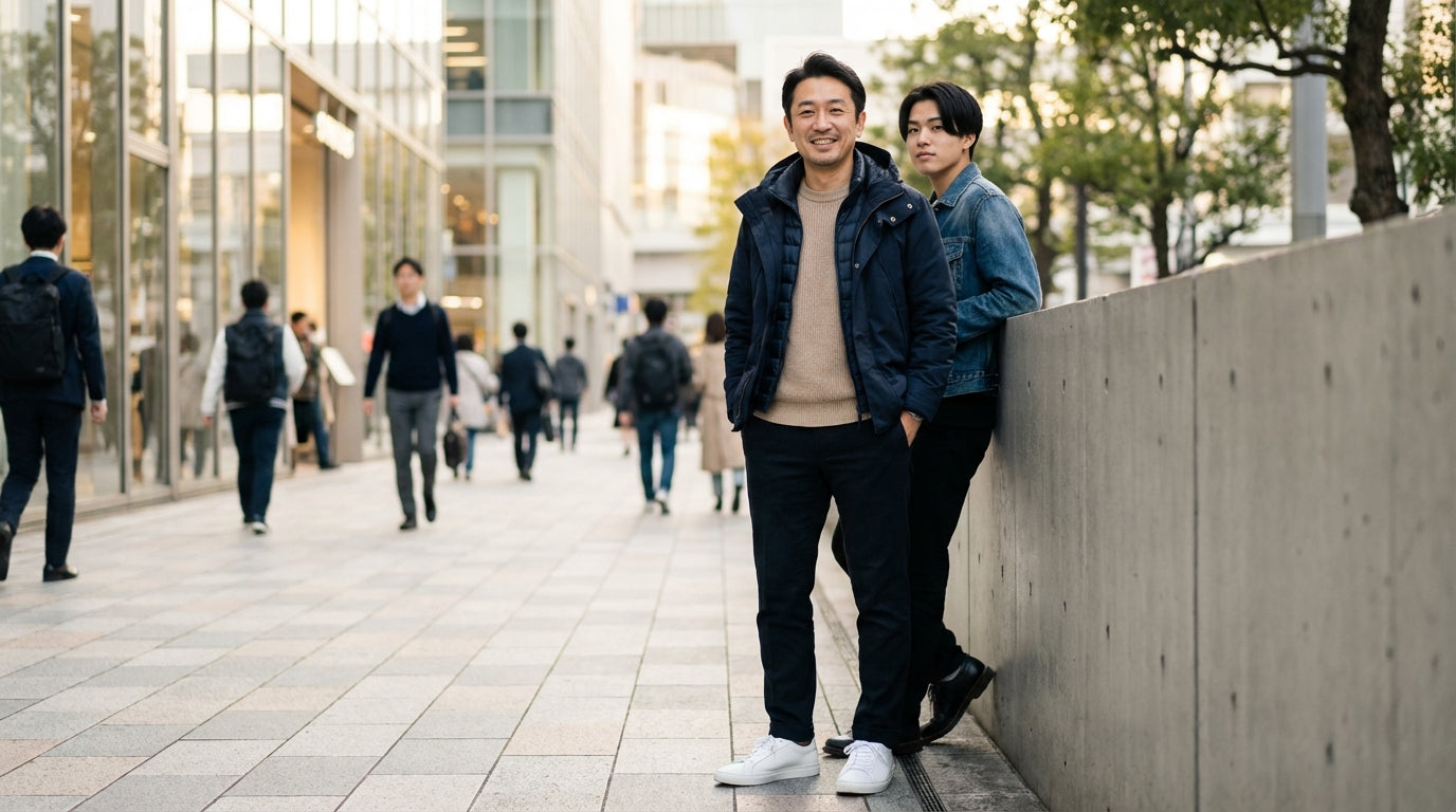 40代メンズスニーカーの失敗しない選び方｜足の悩み対応＆手入れガイド